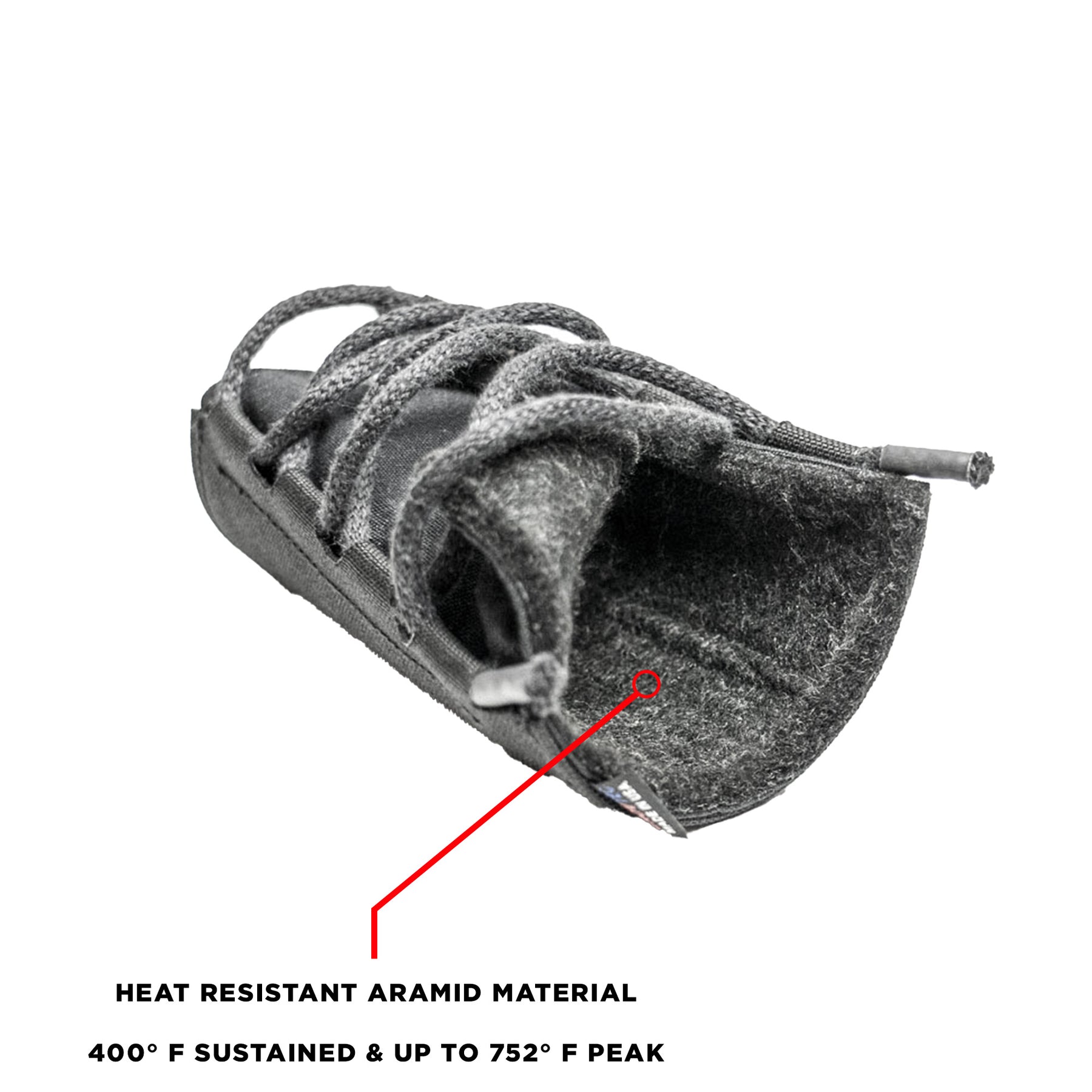 Suppressor Cover 6" - Black - GTAC340