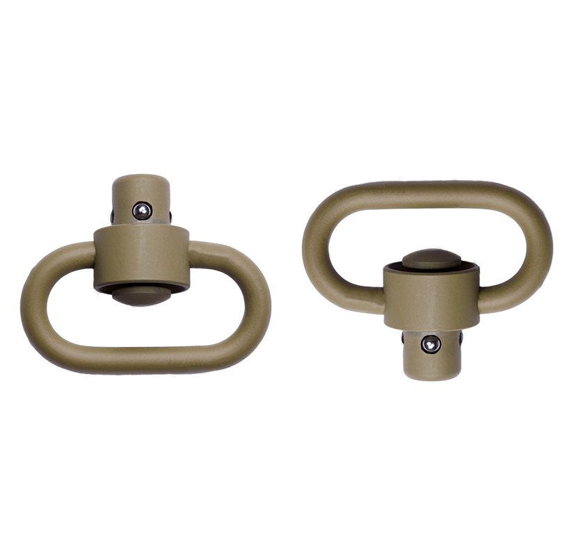 Push Button Swivels Heavy Duty Desert Sand CERAKOTE™ - GTSW252 Push Button Swivels Heavy Duty Desert Sand CERAKOTE™ - GTSW252