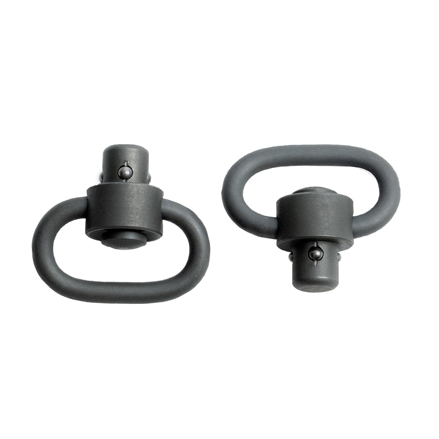 Black Nitride 1" Heavy Duty Push Button Swivels - NEW 2025