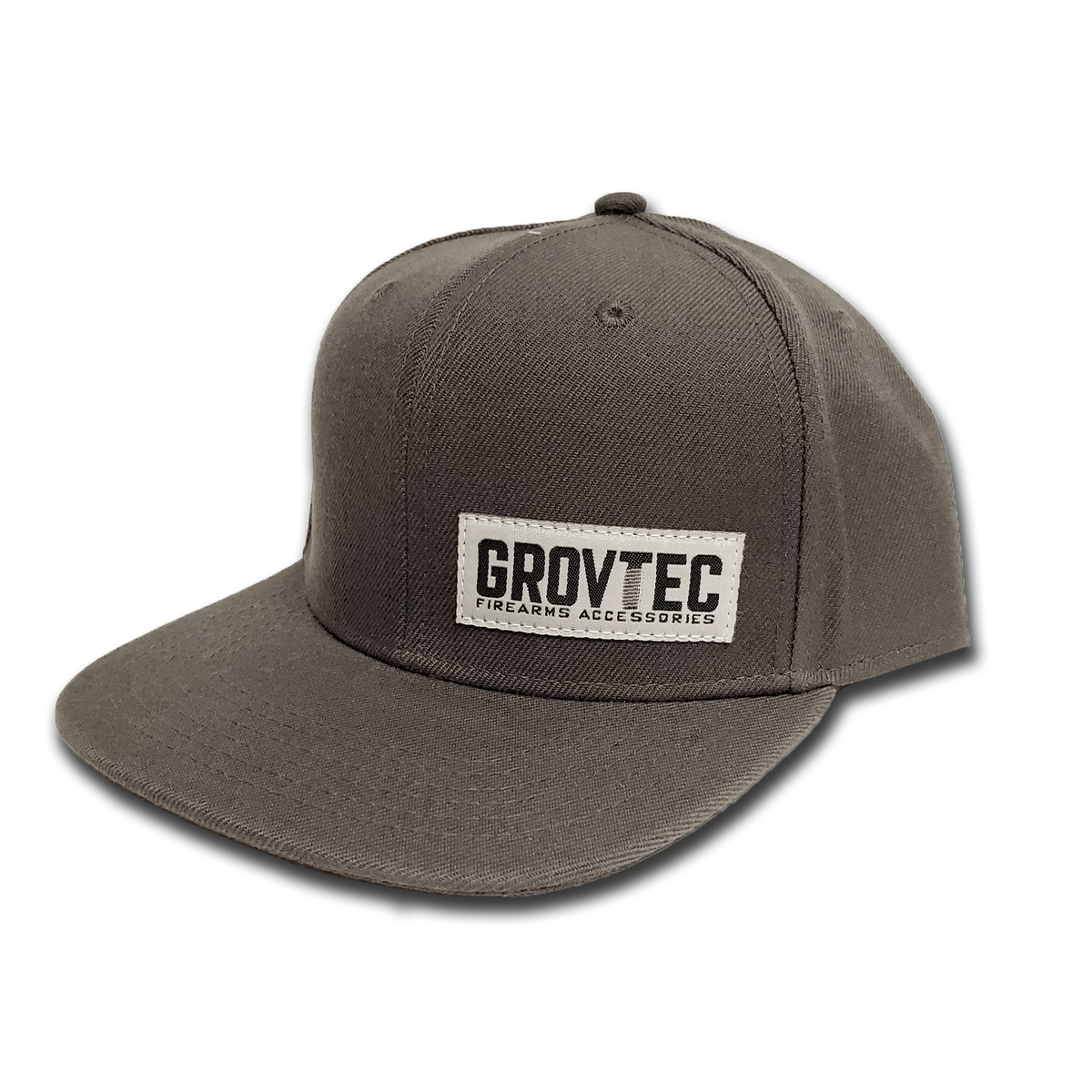 Hat - Logo - Grey w/Flat Bill