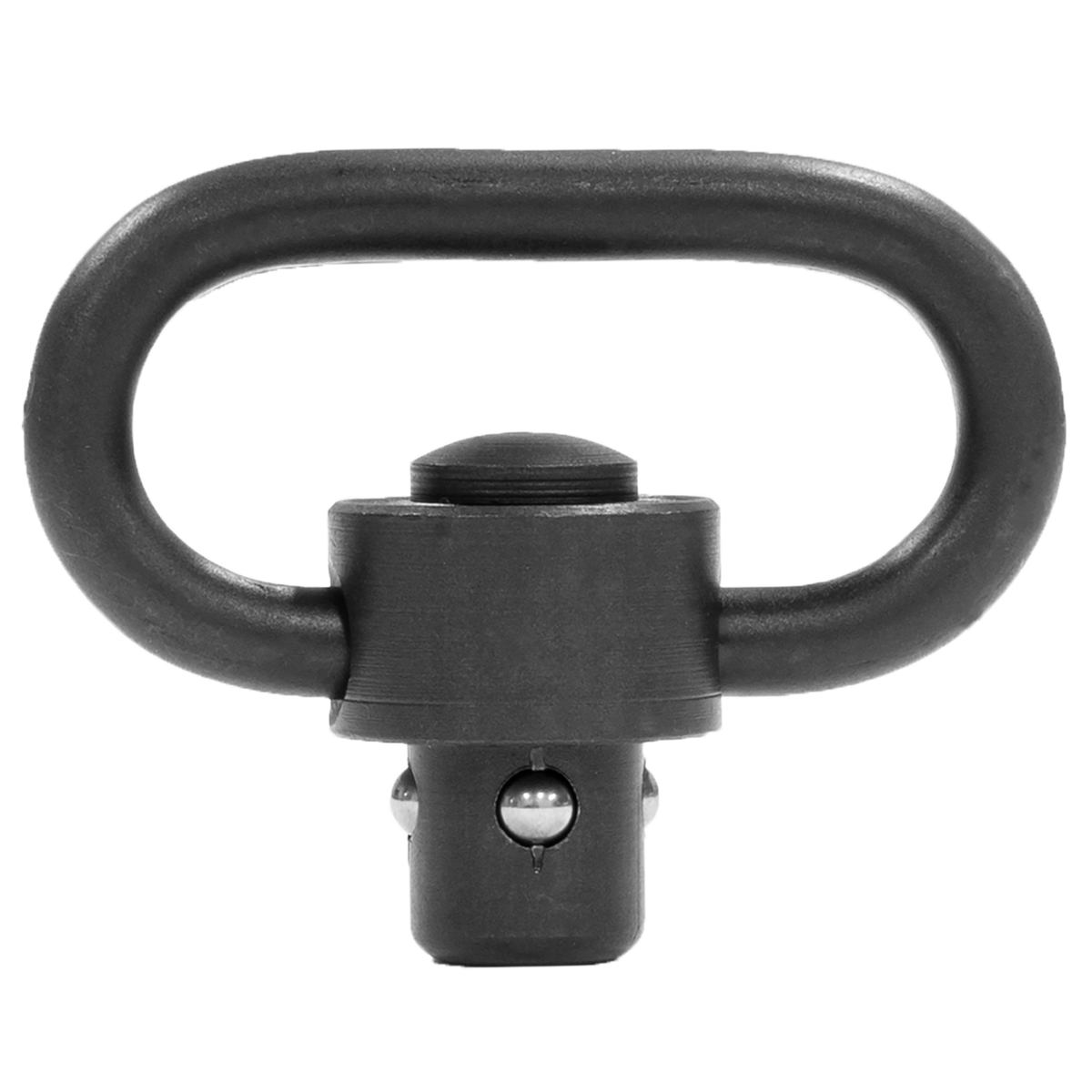 Black Nitride 1.25" Heavy Duty Push Button Swivel - GTSW314